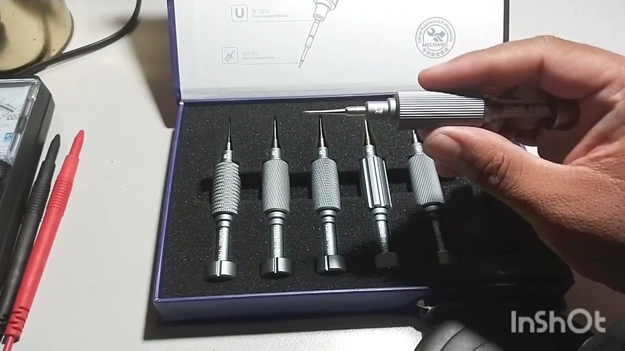 MECHANIC 6 in 1 Screwdrivers iShell Max MORTAR MINI Unboxing.