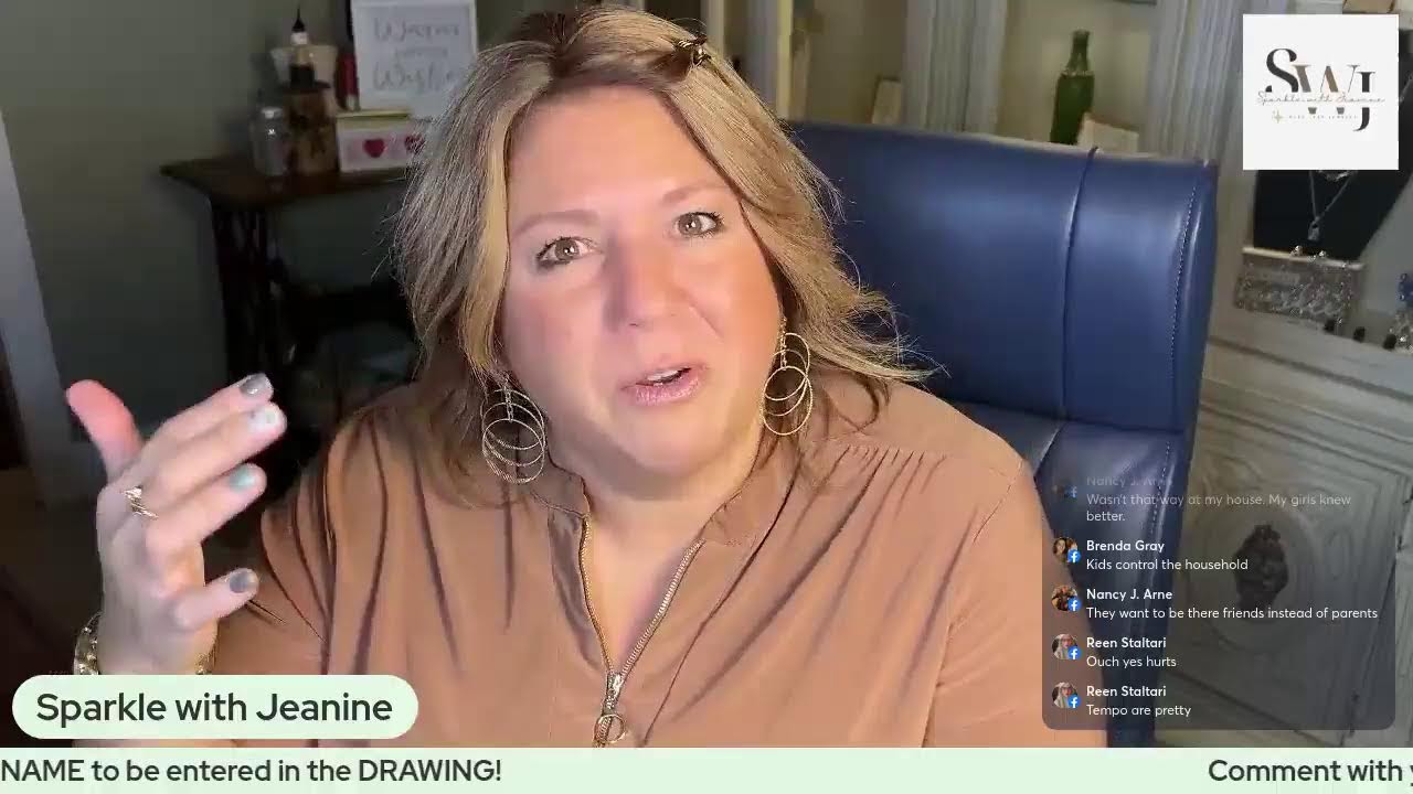 Join me LIVE to discuss the Power of EARRINGS!