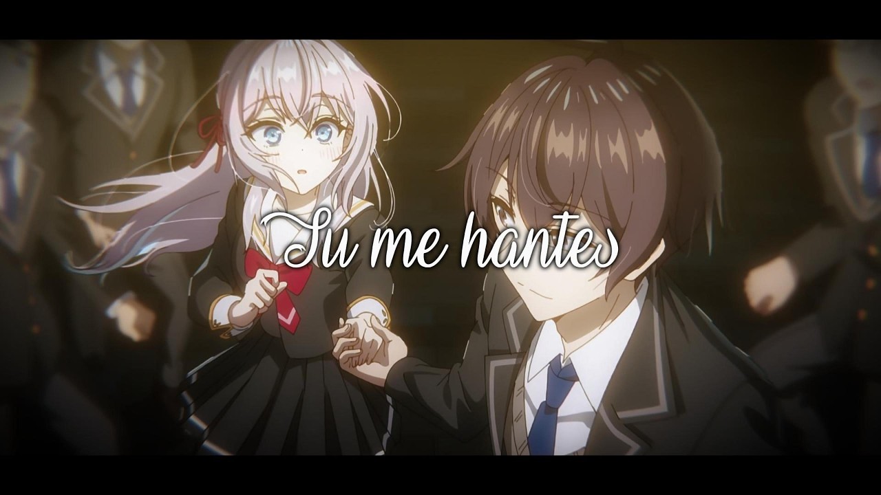 『AMV Nightcore Lyrics』Tu me Hantes