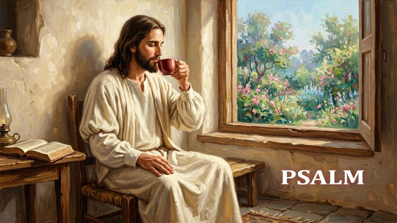 Christian Jazz Lounge ☕ Soft Lofi Worship & Peaceful Bible Music for Study and Prayer