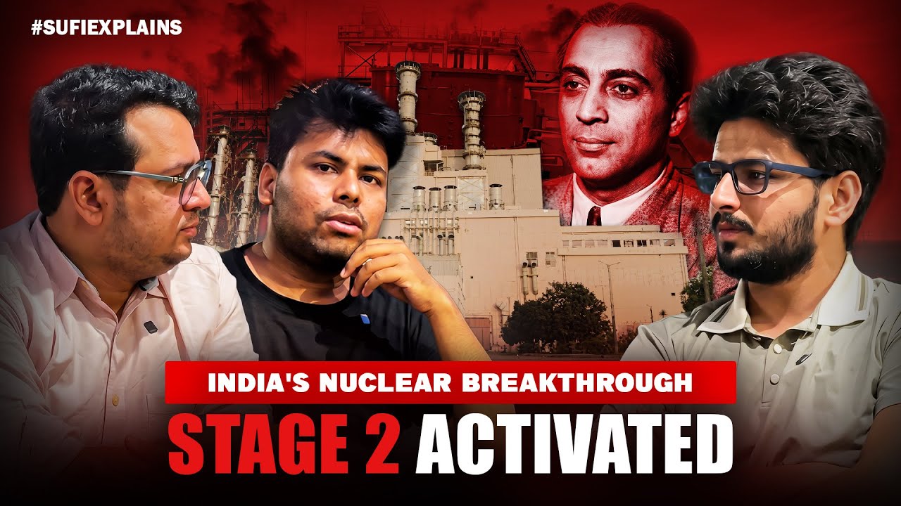 INDIA&rsquo;S SECRET NUCLEAR PLAN Finally Worked | PFBR Criticality Explained! Vyom, Ankit & Sufitramp