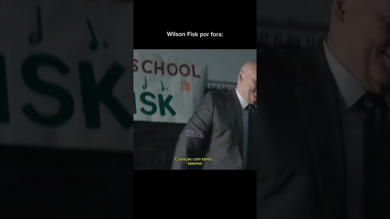 O cara cortou a mulher kkkkkkkkkkkkkk #wilsonfisk #reidocrime #demolidor #marvel #memes
