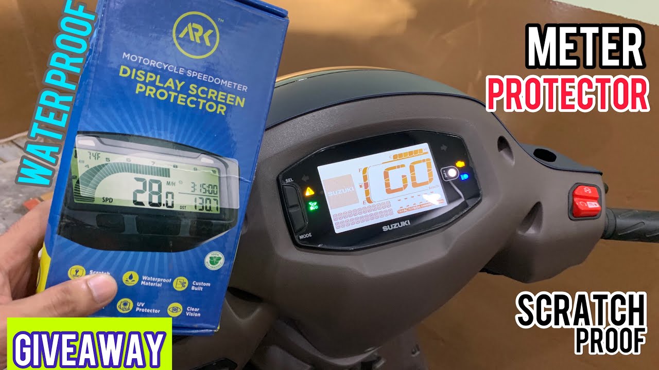 Suzuki Access 125 Bluetooth Edition Speedometer Protector