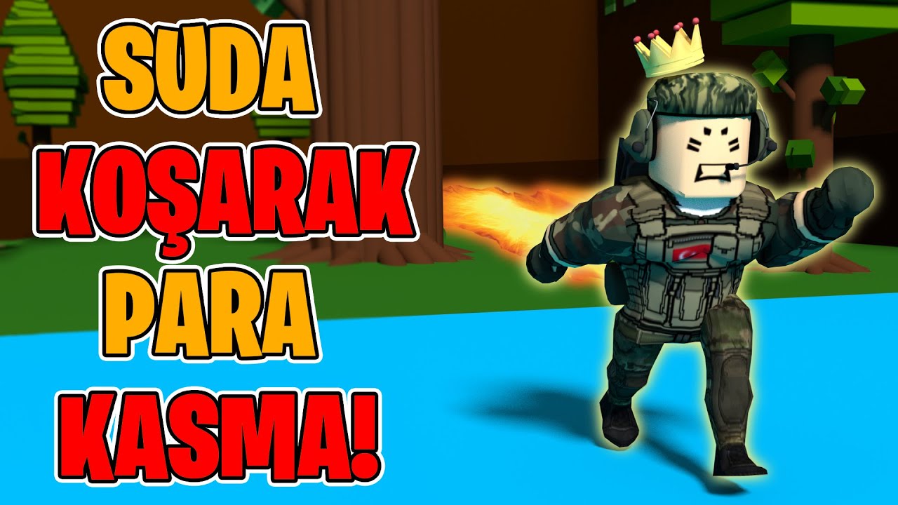 SUDA KOŞARAK PARA KASMA TAKTİĞİ | Roblox Gemi Yapma Oyunu | Build A Boat