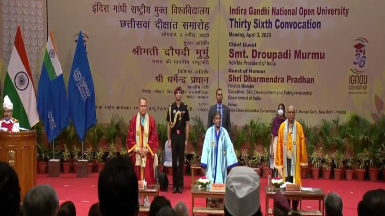ignou 36th convocation || ignou 36th convocation at kolkata regional center || ignou convocation