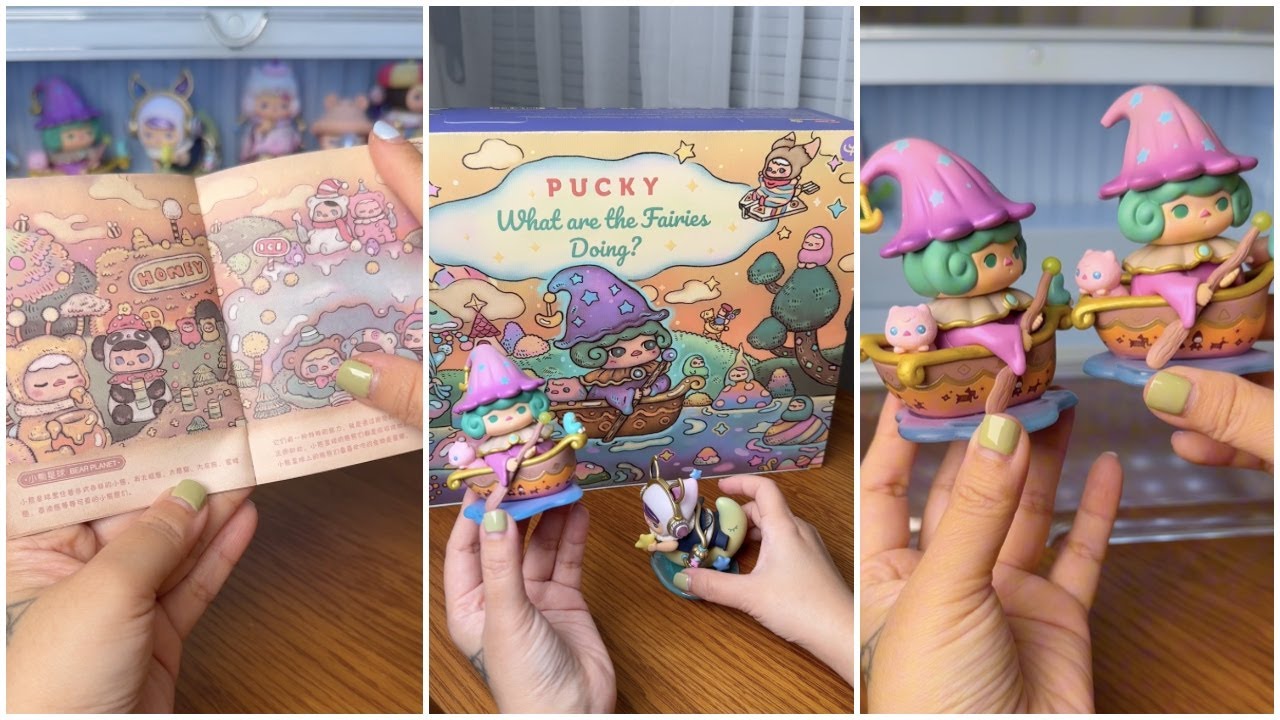 Unbox Pucky What Are The Fairies Doing blind box | Châu Muối