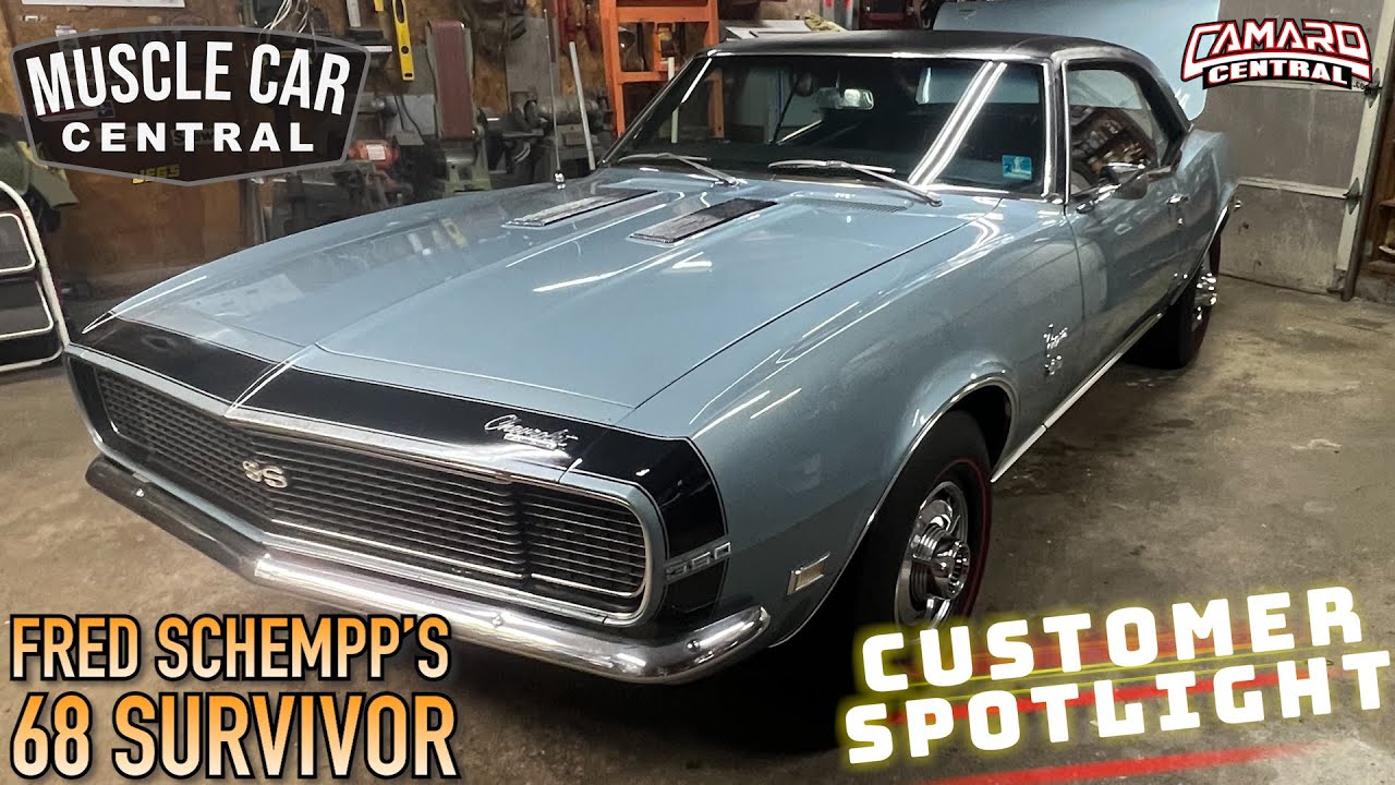 1968 RS/SS 350 Survivor Camaro Time Capsule | 100% Original, Island Teal Beauty #SurvivorCar