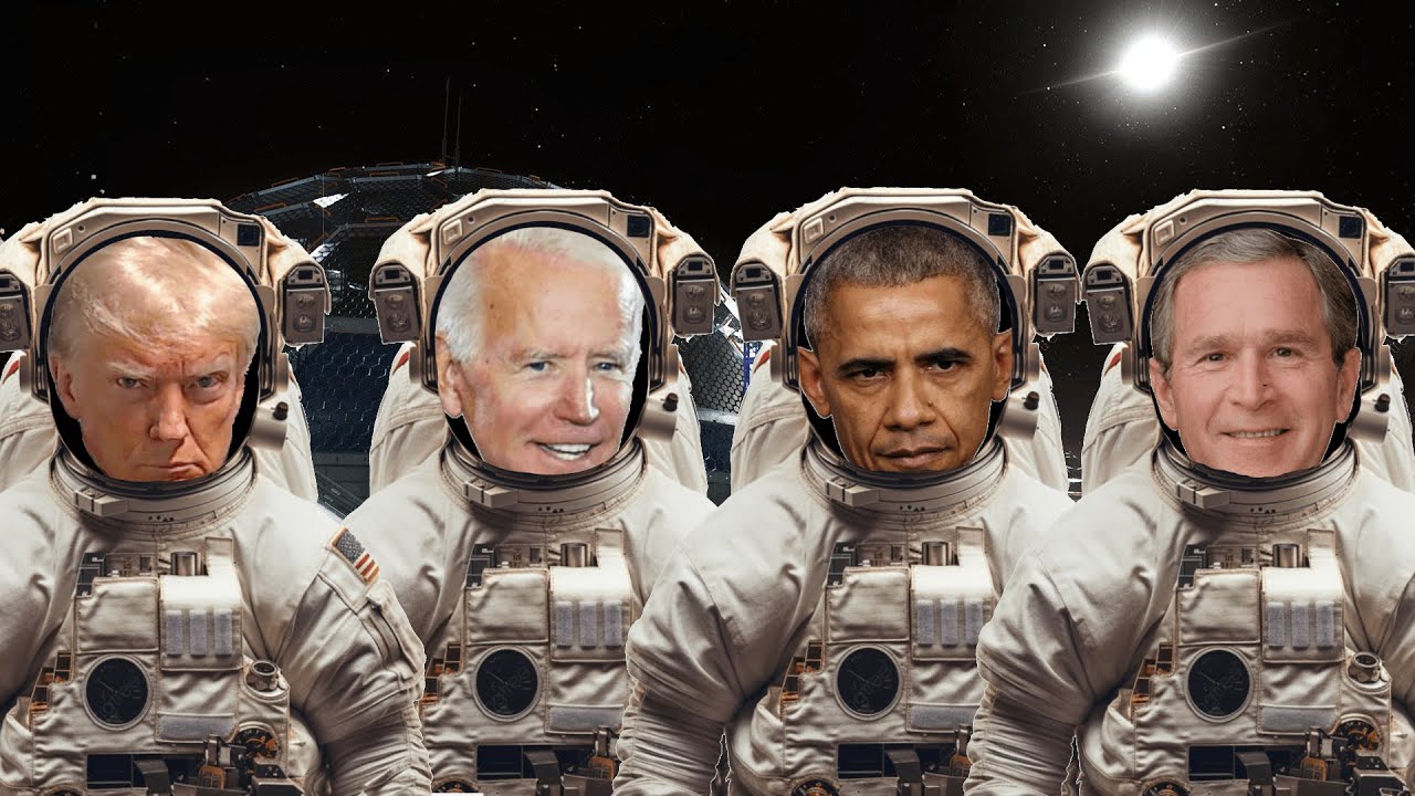 US Presidents Play Moon