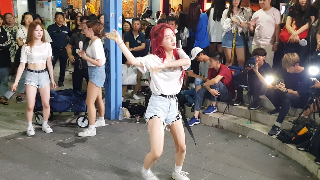 20190805 홍대 미녀댄스팀 클락(clock) 09 - 서영 효린 - 달리 dally