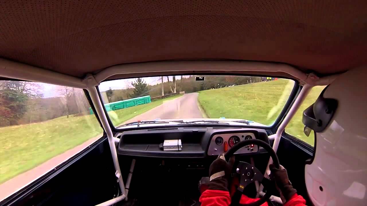 Mark Shillaber Ford Fiesta BDH Wiscombe Hillclimb record