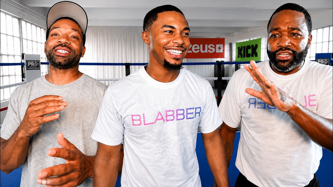 DeenTheGreat & Adrien Broner Goes Through INTENSE Training With Old Coach 🏋️! (Day2)