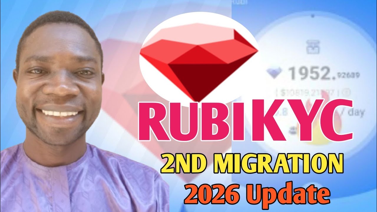 RUBI NETWORK LATEST UPDATE KYC AND MIGRATED NEW TODAY UPDATE 