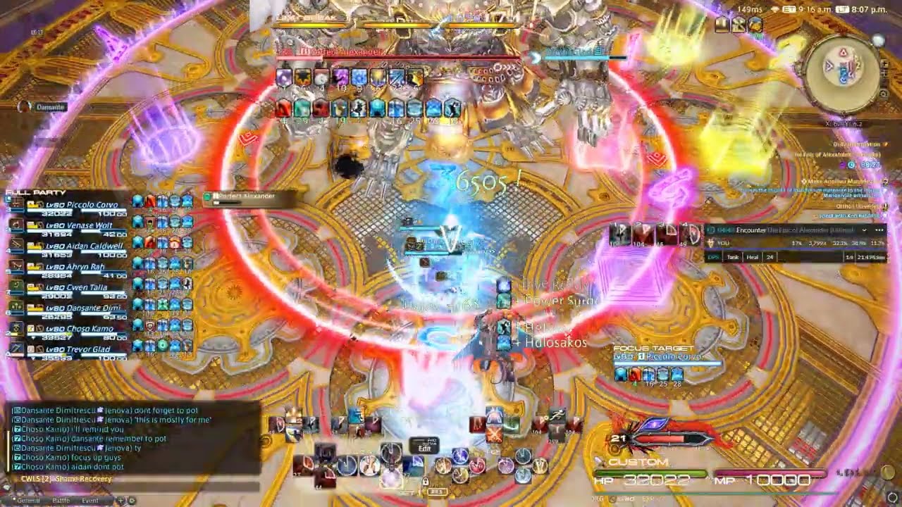 FFXIV TEA Static Clear (6.5) - DRG M1 POV