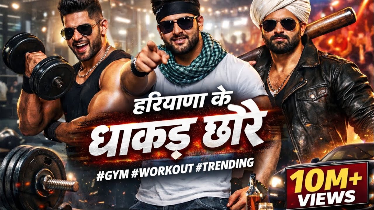 हरियाणा के धाकड़ छोरे🔥| New Haryanvi Song 2026 | Desi Attitude Song | Party & Swag Haryanvi Track