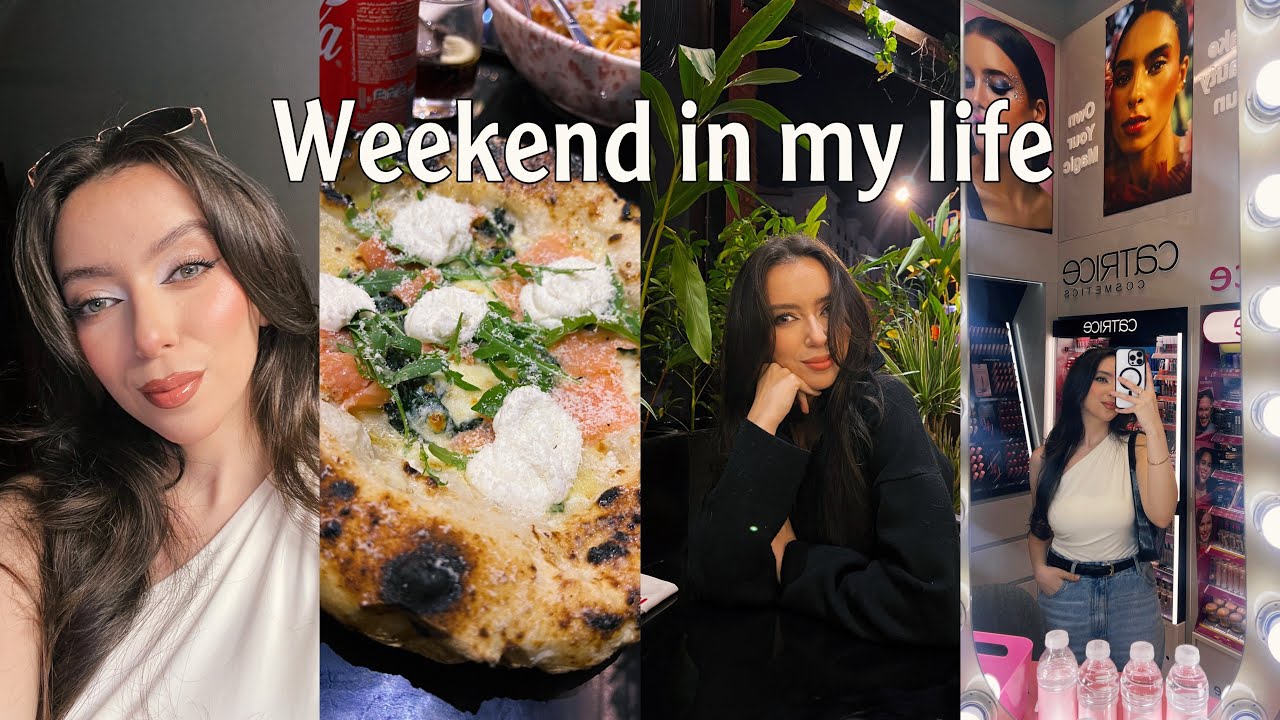 Vlog Weekend in my life 🤍 event, dinner out, go for walk, editing…