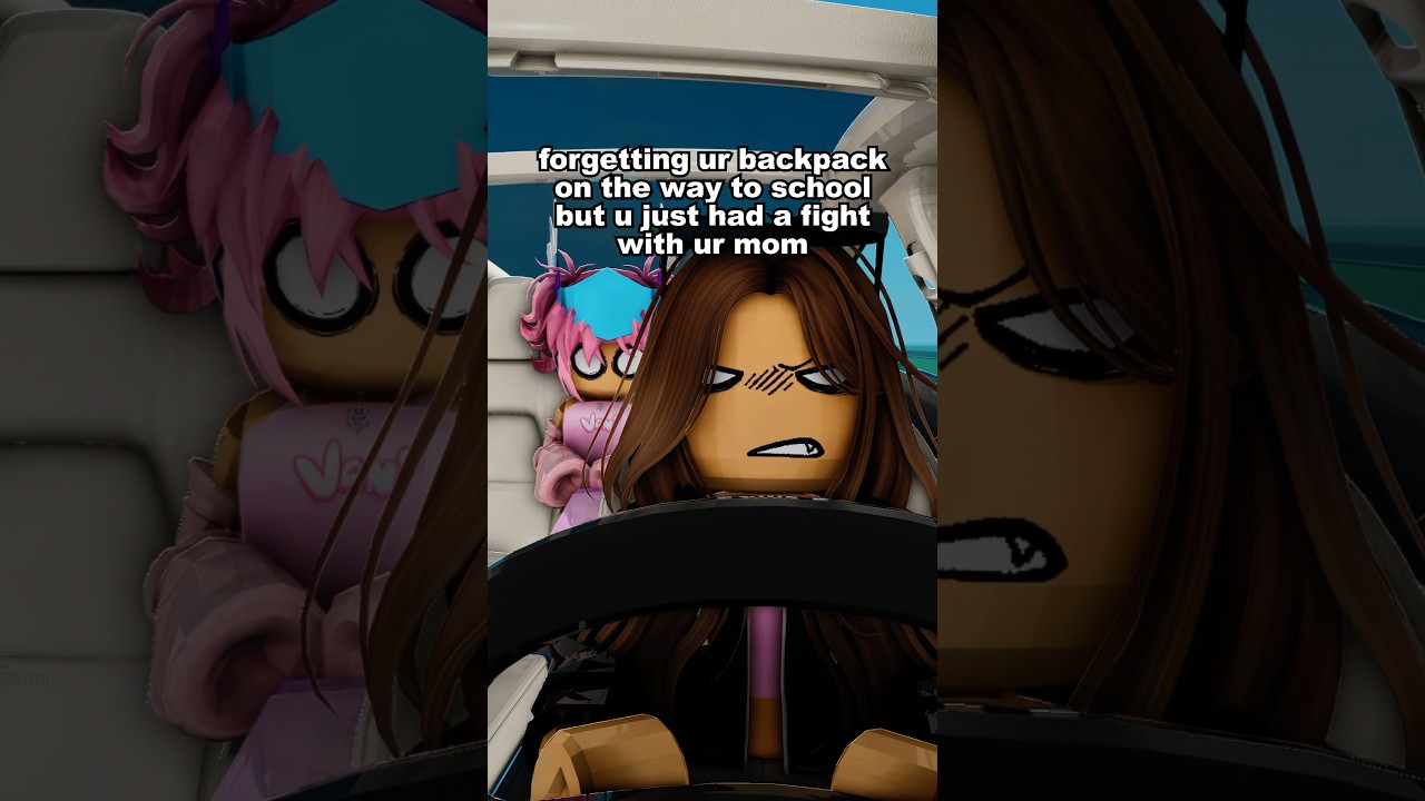 she was mad at me..