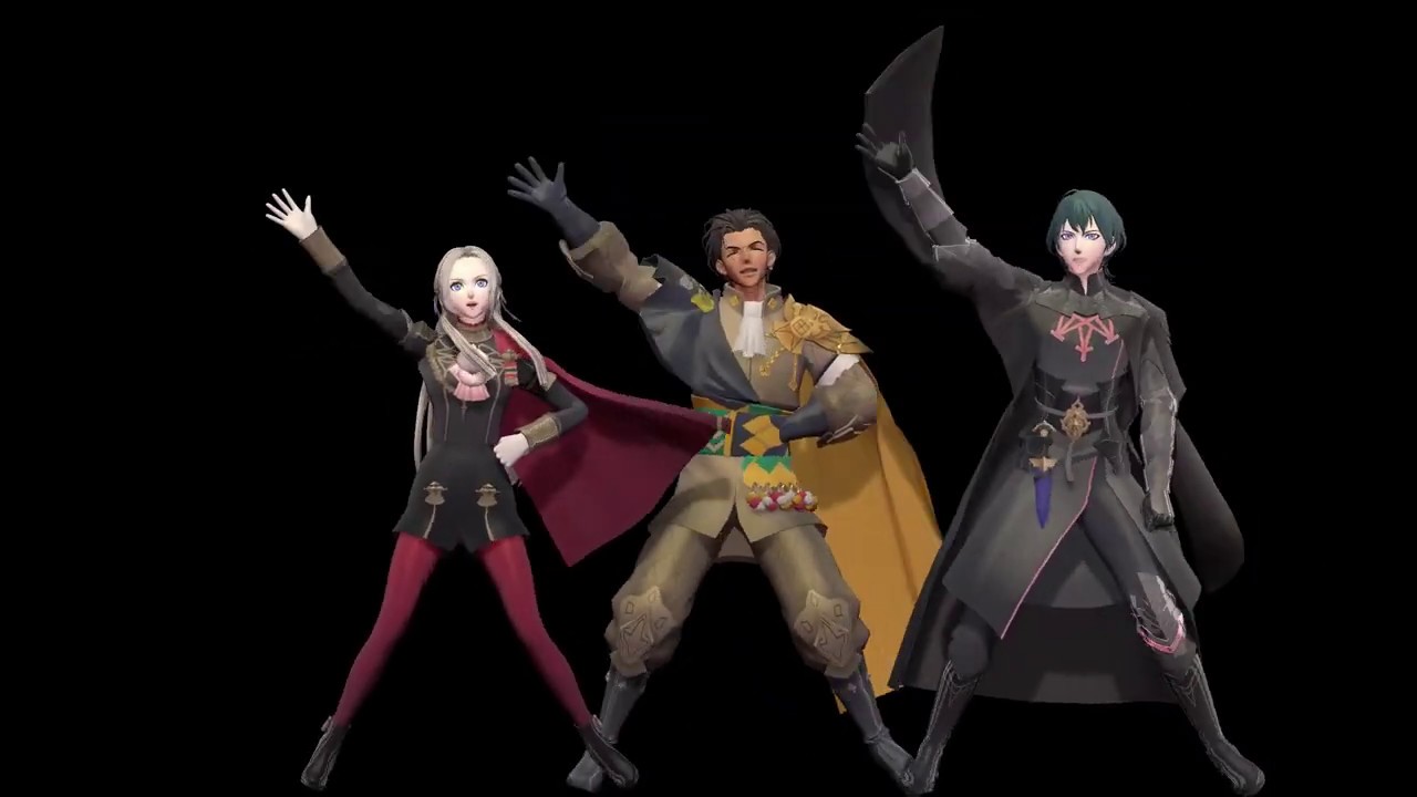 ﹝MMD LIVE﹞ WAVE 》 Byleth, Claude, Edelgard - Fire Emblem: Three Houses﹝1080p 60FPS HOLOGRAM READY﹞