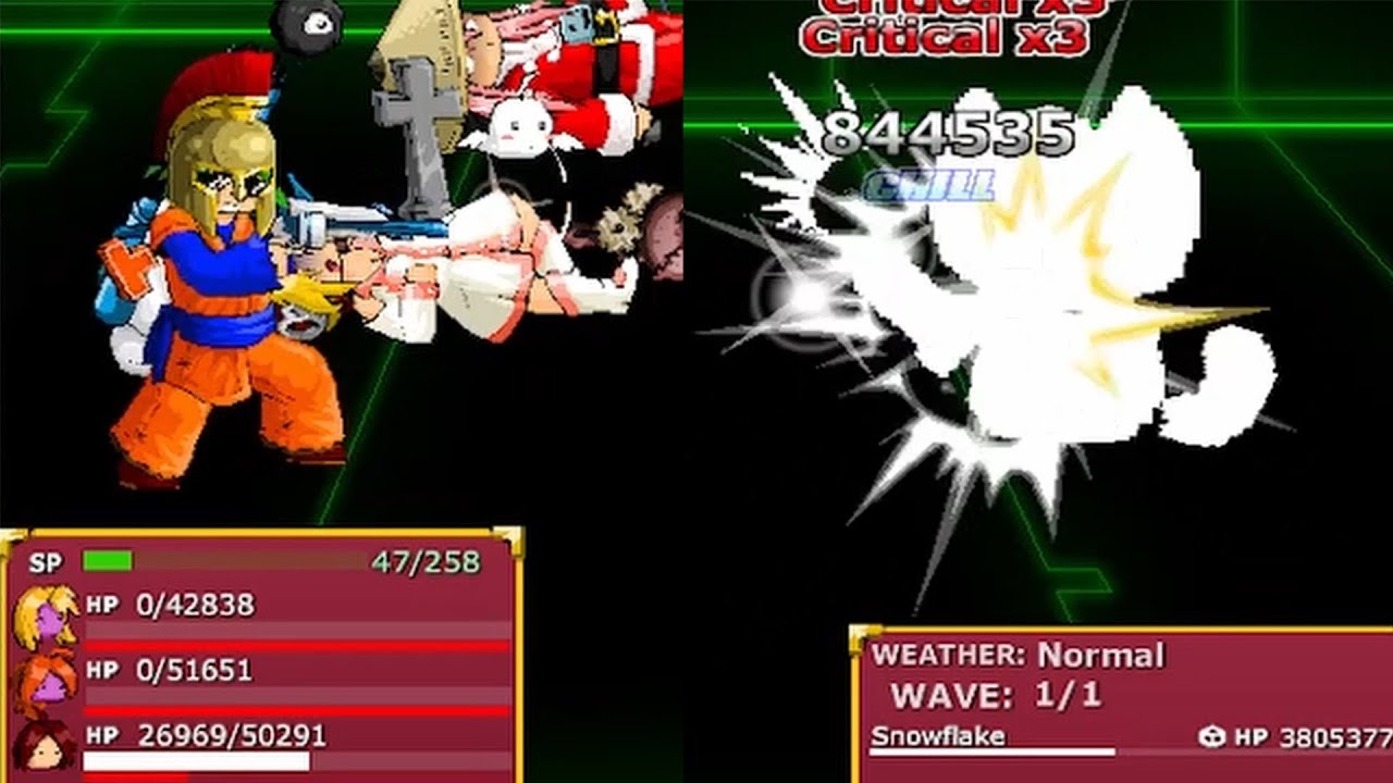 Shooting EBF5 Heavenly Snowflake 372473 times with just Lance