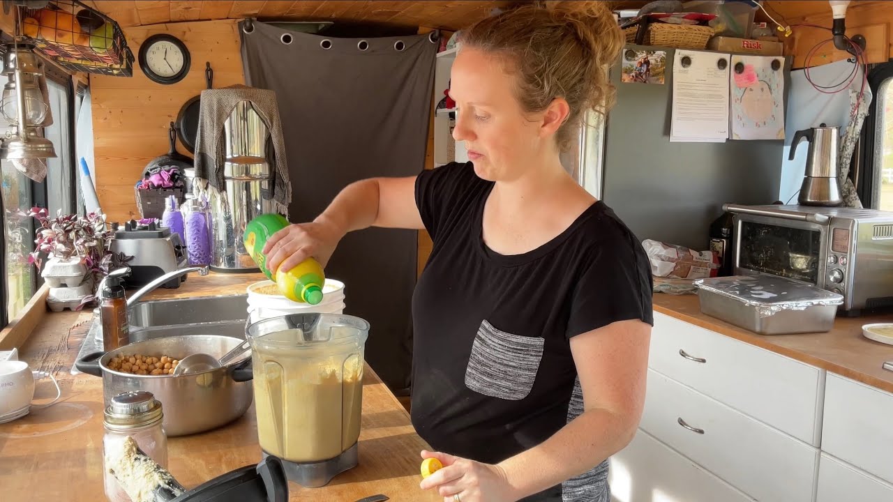 How To Make SPROUTED HUMMUS!