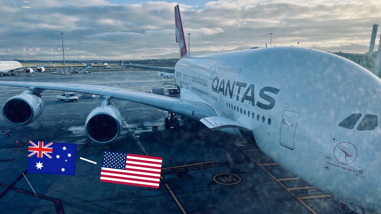 TRIPREPORT | Qantas (ECONOMY) | Melbourne - Los Angeles | Airbus A380-800