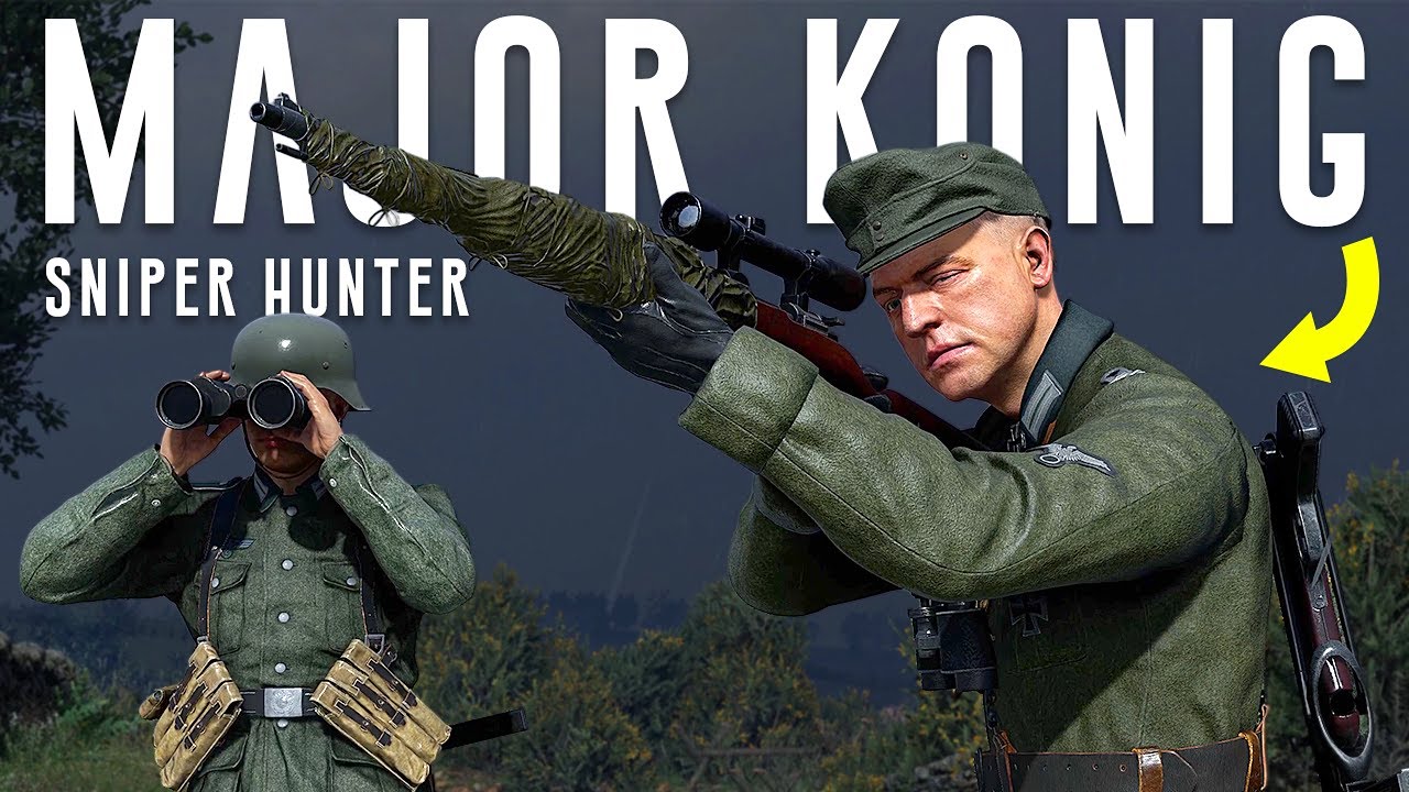 Hunting Players as Major Konig Was Made for Sniper Elite