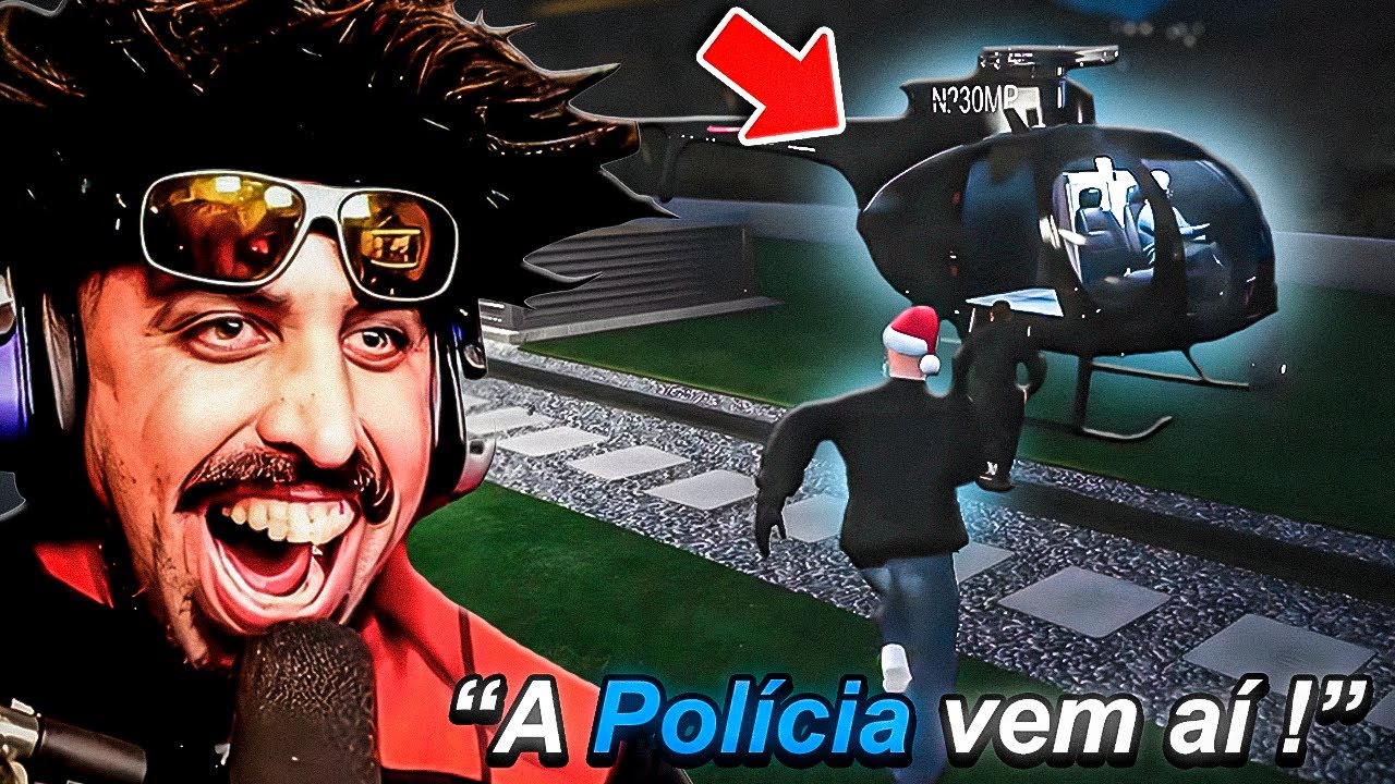 A polícia apareceu no Casino..(fuga de helicóptero) - EP 460