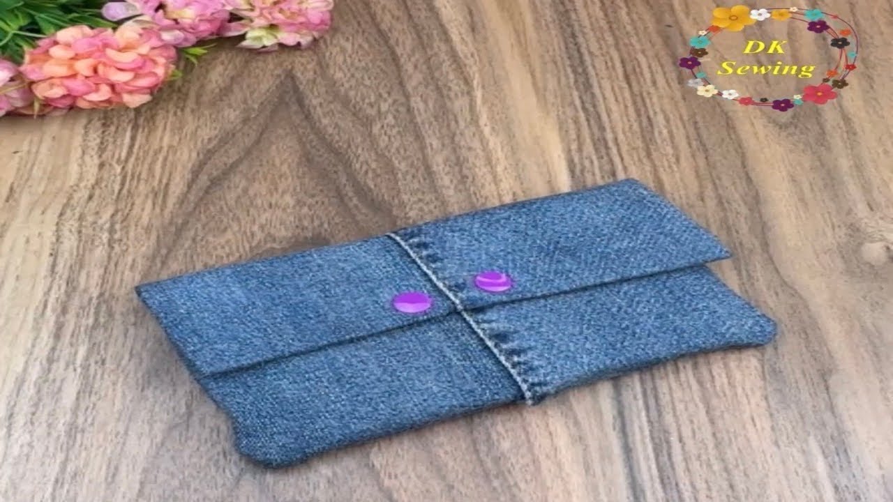 What can you do with a pieces of old denim fabric ?