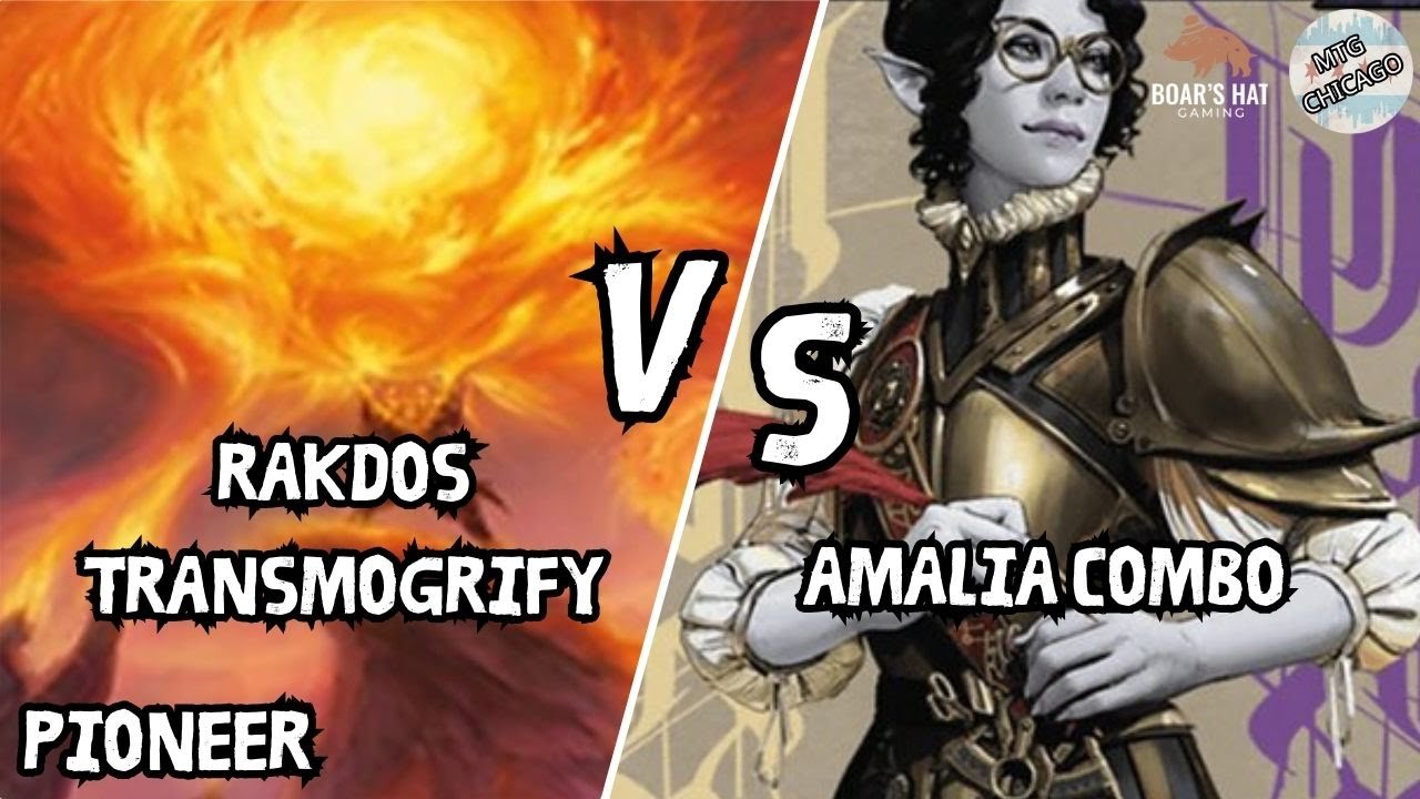 Rakdos Transmogrify VS Amalia Combo [MTG Pioneer]