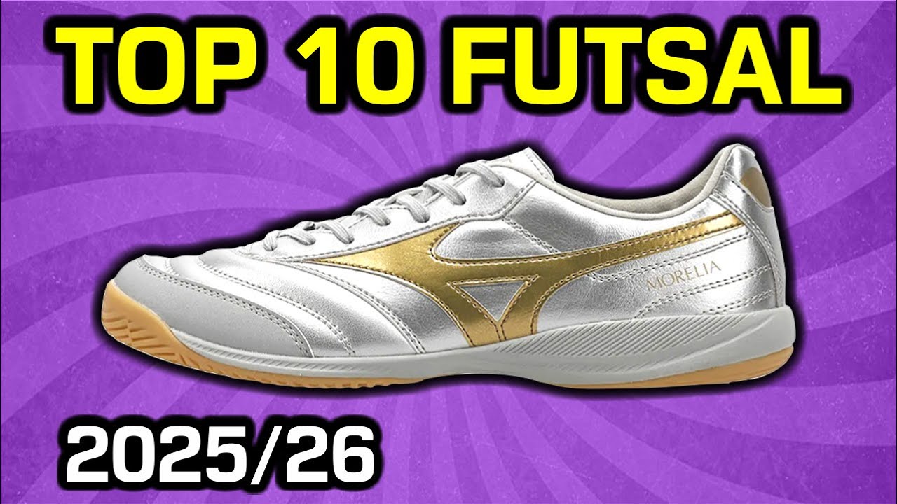 TOP 10 melhores chuteiras FUTSAL 25/26 - Camisas e Chuteiras