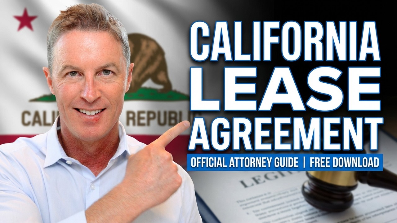 California Lease Agreement 🏛 Free Template and Walkthrough