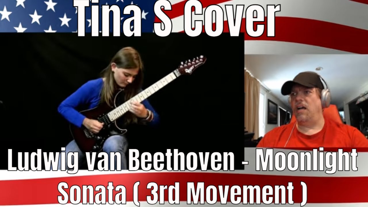 Ludwig van Beethoven - Moonlight Sonata ( 3rd Movement ) Tina S Cover - REACTION