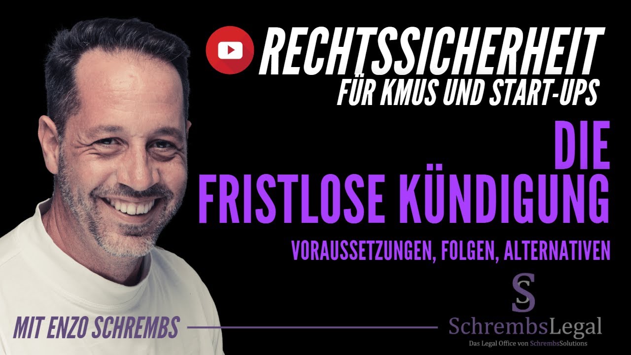 Die fristlose Kündigung - Voraussetzungen, Folgen und Alternativen