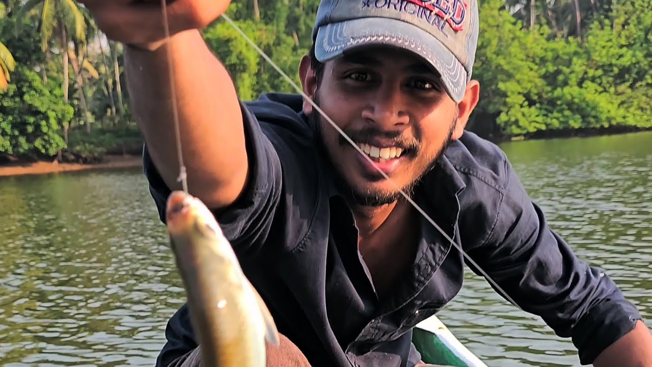 മാൽ ചൂണ്ടയിൽ ആർക്കും എളുപ്പം മീൻ പിടിക്കാം 🦈💥Village Fishing, Traditional Fishing, Kerala fishing