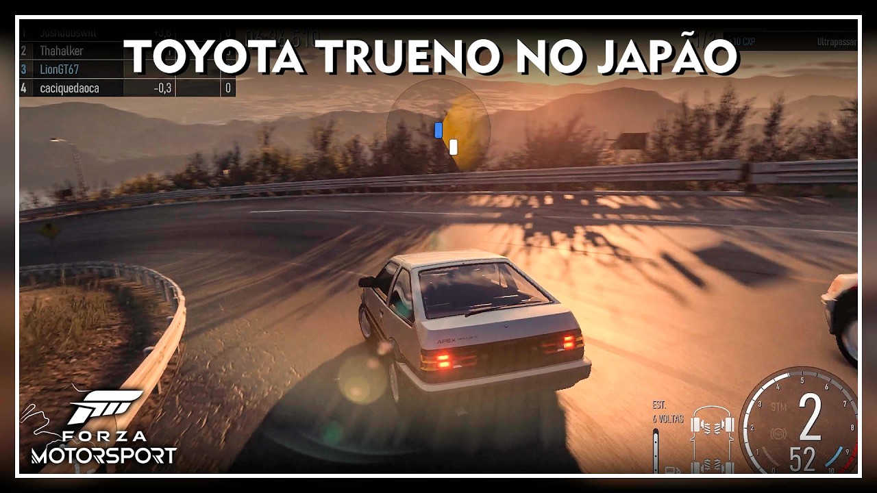 Trueno em Fujimi Kaido | Forza Motorsport 2023 | Pedido | PC Gameplay 1080p 60fps [040]