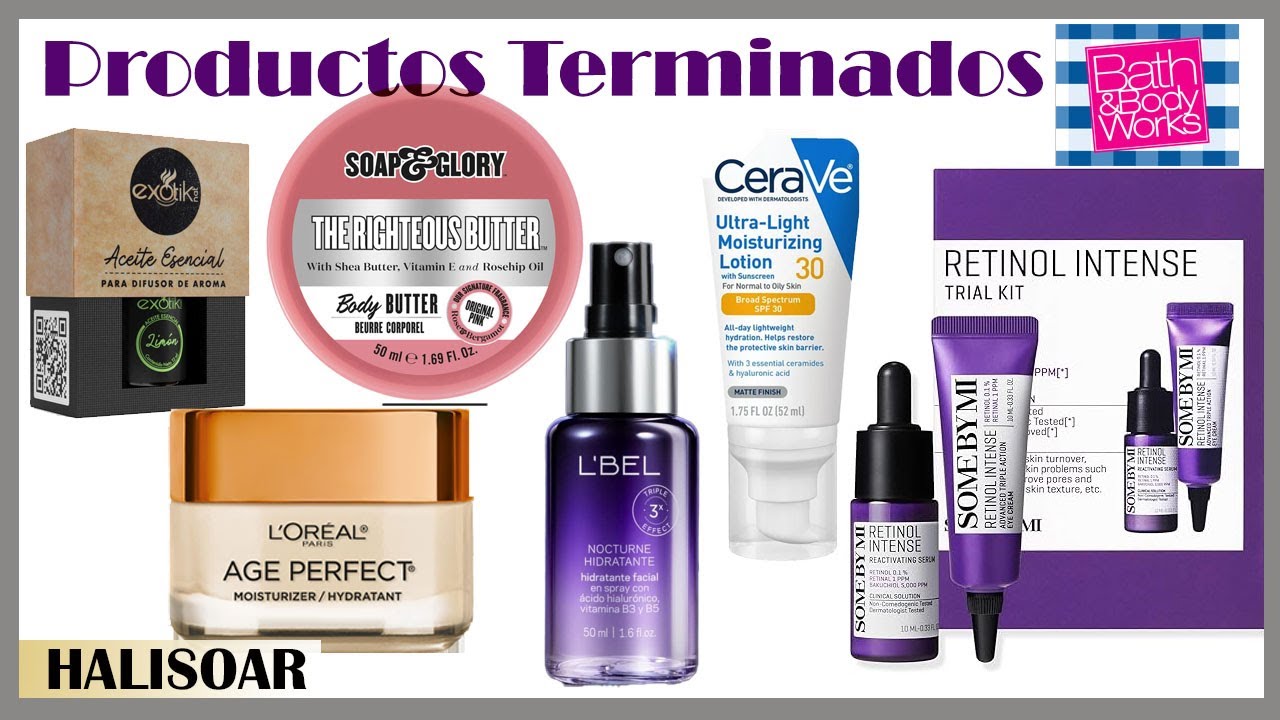 PRODUCTOS TERMINADOS: BATH & BODY WORKS, DEL SUPER, CATÁLGO, COREANOS Y MAS!! 👍👎
