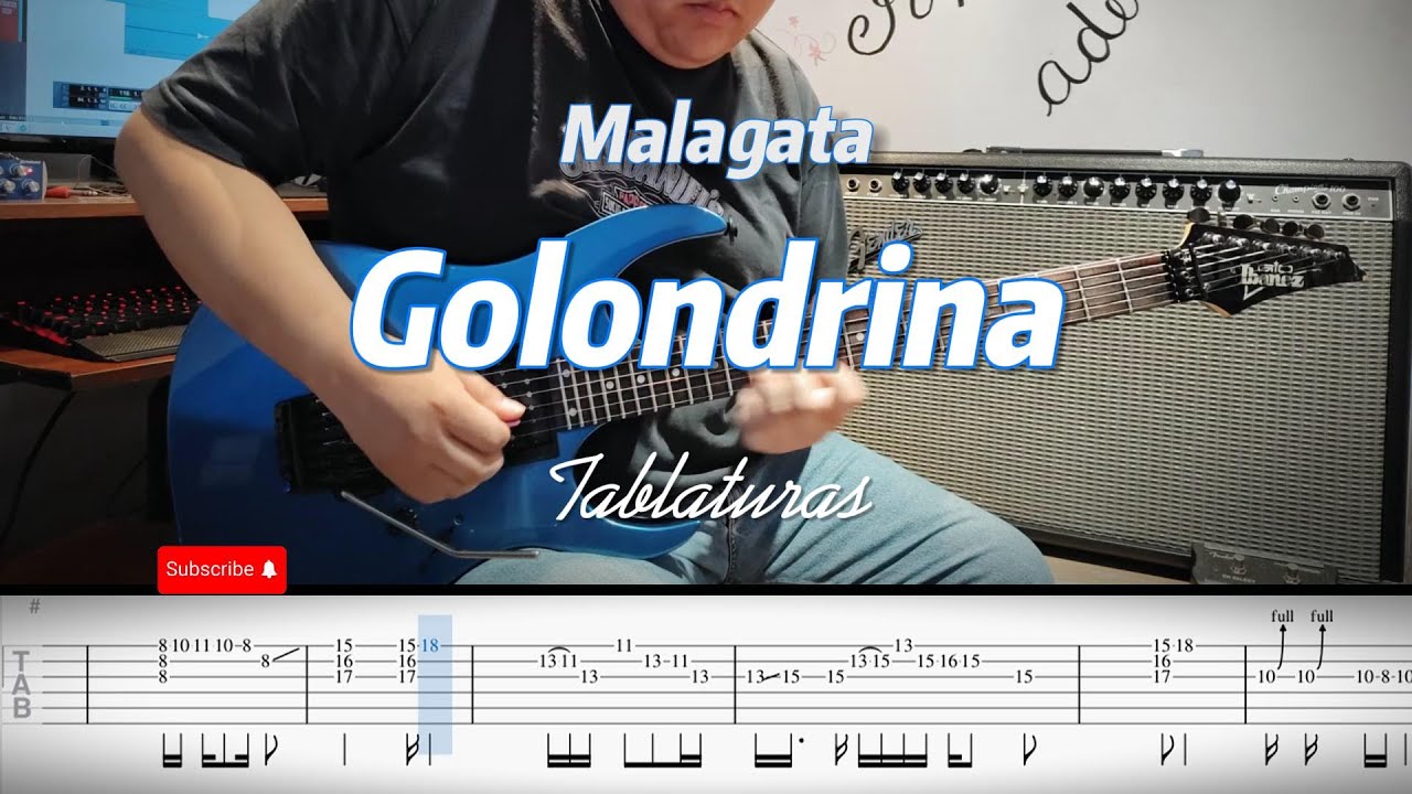 Golondrina - Malagata - Tablaturas | Cover | Tutorial