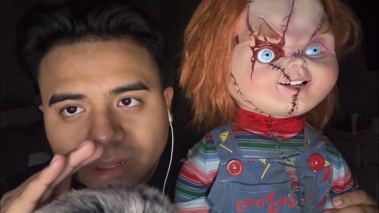 ASMR во время объяснения моей куклы Чаки в натуральную величину