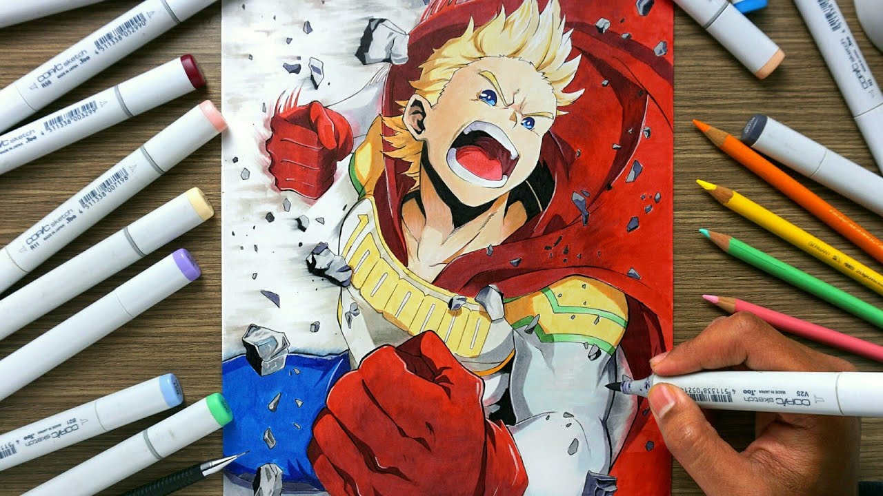 [Drawing Lemillion] froms anime My hero academia season 4