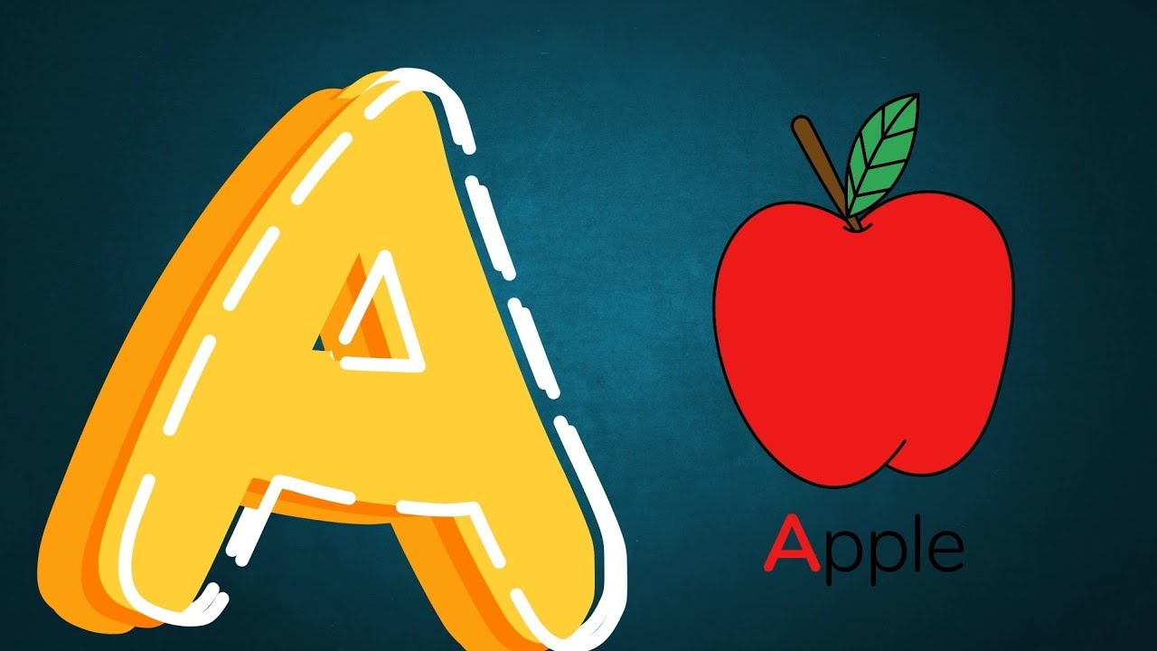 Aa for Apple Learn Alphabet Song With Kids Tv 
