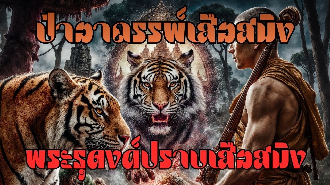พระธุดงค์ปราบเสือสมิงป่าอาถรรพ์! สุดหลอน ตบะชนฤทธิ์ 😱