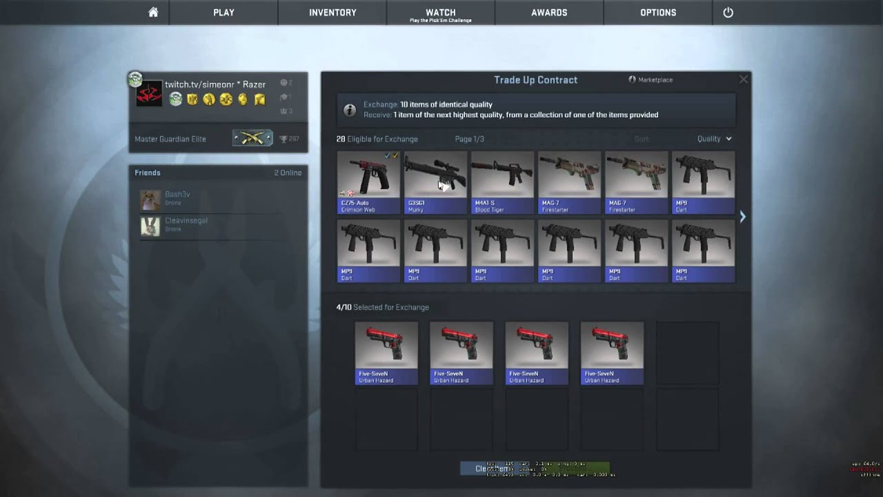 CS:GO Operation Vanguard Unboxing Knife 34 Cases