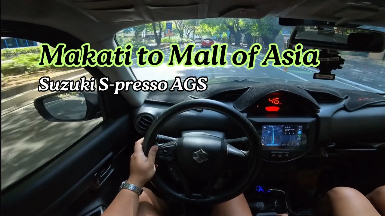 Makati to Mall of Asia | Suzuki S-presso AGS