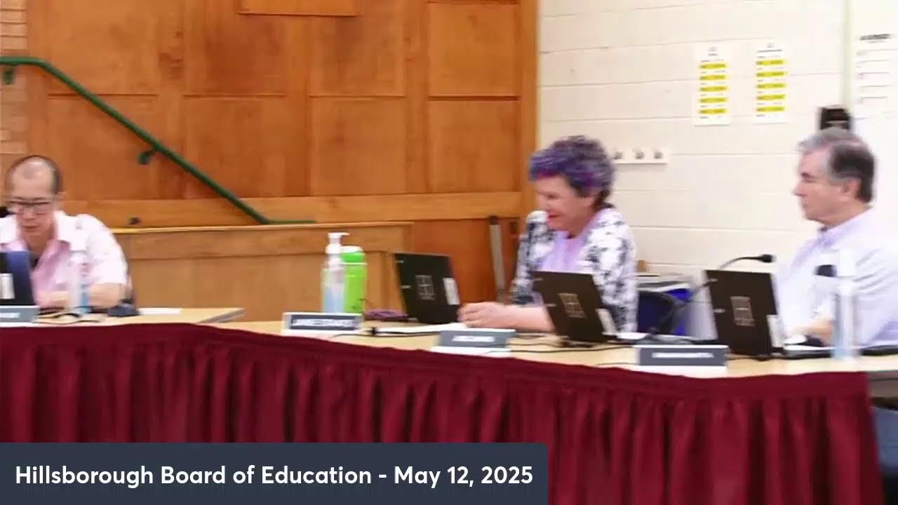 Hillsborough Board of Education May 12, 2025