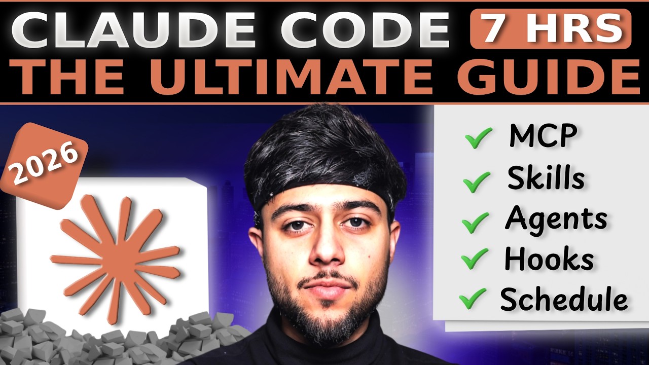 CLAUDE CODE Full Course For Beginners (DATA DOMAIN Edition)