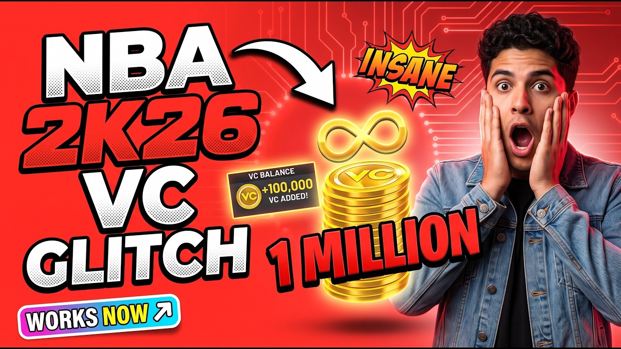 NBA 2k26 VC GLITCH 💰 FAST NBA 2k26 VC Method After Patch 🏀 PC, Playstation, Xbox 2026 VC Farm