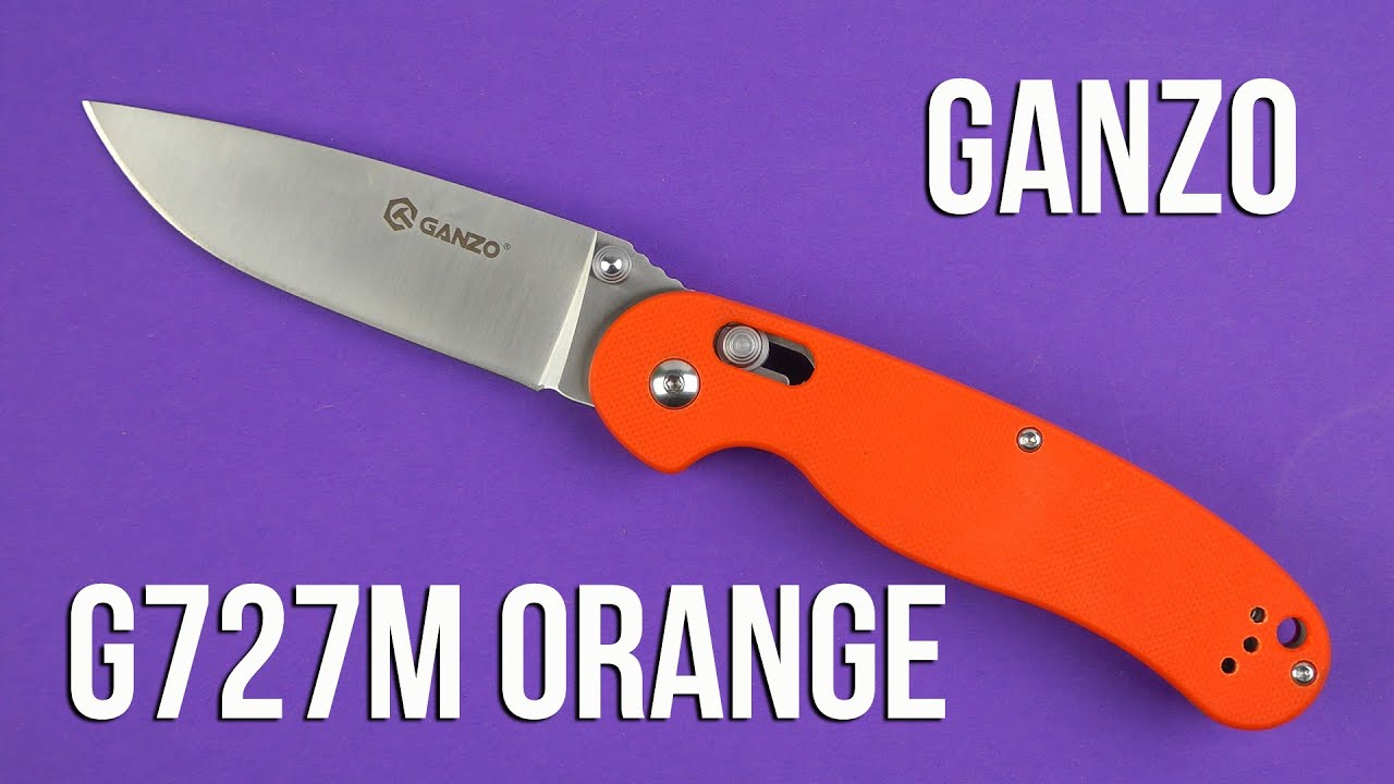 Распаковка Ganzo G727M Orange