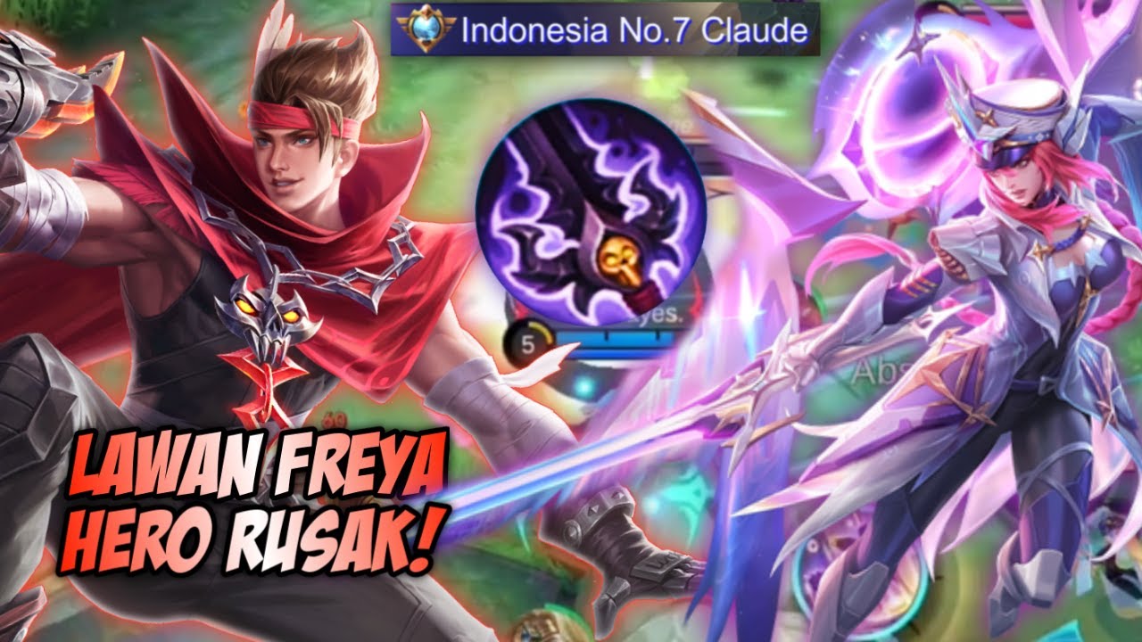 RUSUH BANGET SUMPAH! LAGI LAGI LAWAN FREYA GOLDLANE! HERO RUSAK VS HERO YANG DINERF MULU! | MLBB