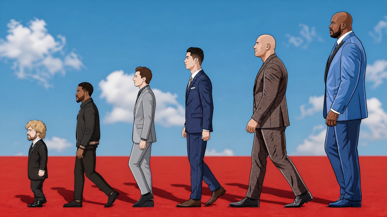 Celebrities Height Comparison 3D | 100 Famous People Ranked