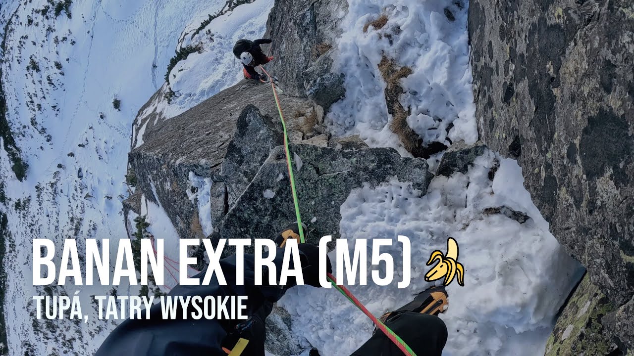 Banan extra M5 | Nowa życiówka | Tupá 2286 m n.p.m. | Tatry | 4K