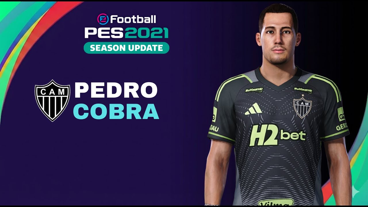 Como criar o goleiro do Atlético-MG sub-20, Pedro Cobra, no PES 21